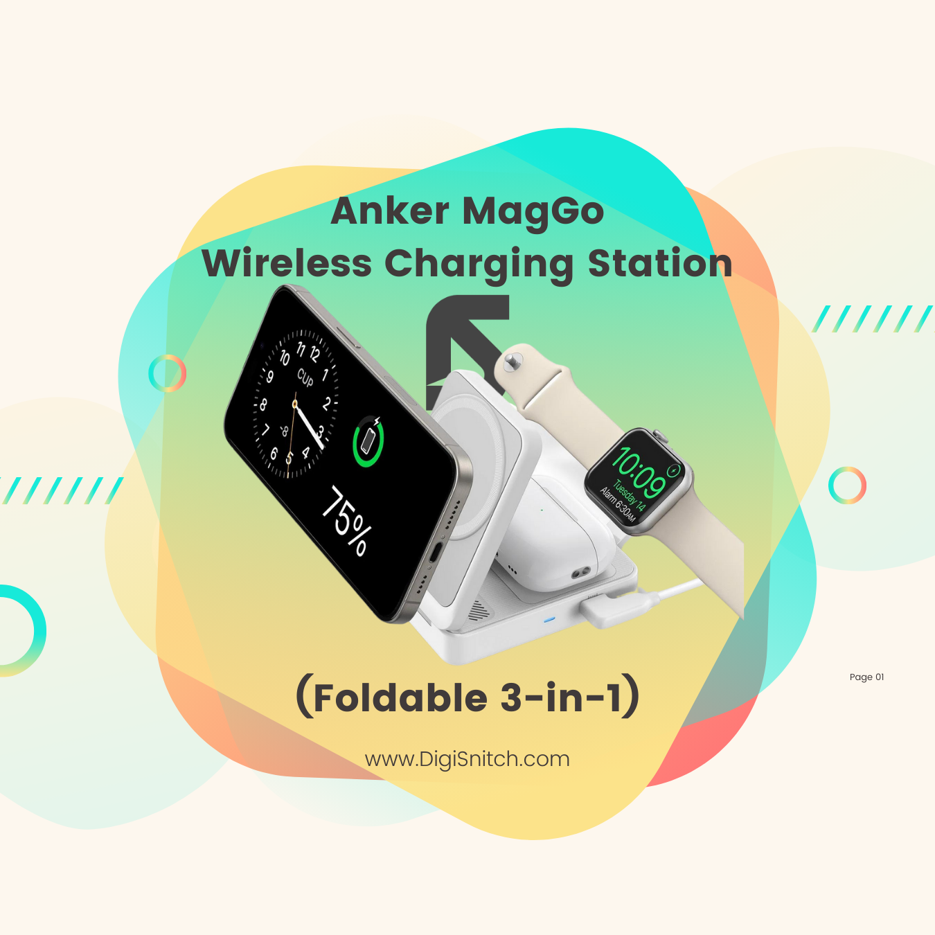 Anker 737 MagGo Charger (3-in-1 Station)